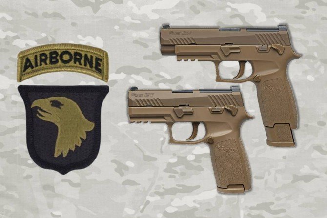 "Krzyczące Orły" przetestują armijne pistolety SIG Sauer P320