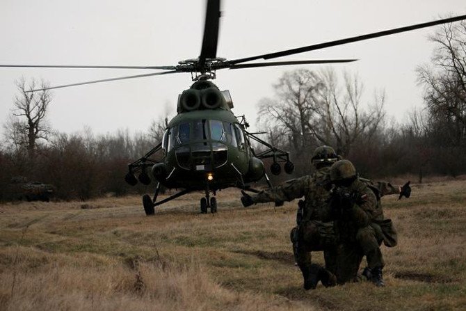 „Błękitna” Brygada ćwiczy z jednostką Kawalerii Powietrznej z Tomaszowa Mazowieckiego