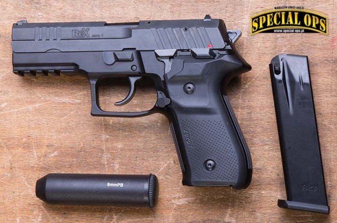 Pistolety REX Zero1 dla Policji