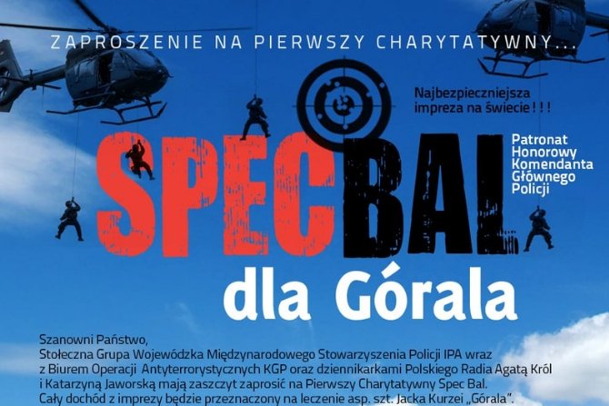 Weź udział w SPECBALu i wesprzyj "Górala"