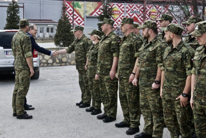 Ambasador RP u polskich funkcjonariuszy SG w Republice Macedonii Północnej