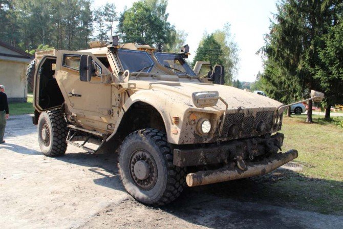Prezentacja pojazdów firmy Oshkosh