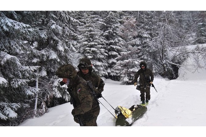 „Military Ski Patrol” i szkolenie lawinowe 1. batalionu strzelców podhalańskich