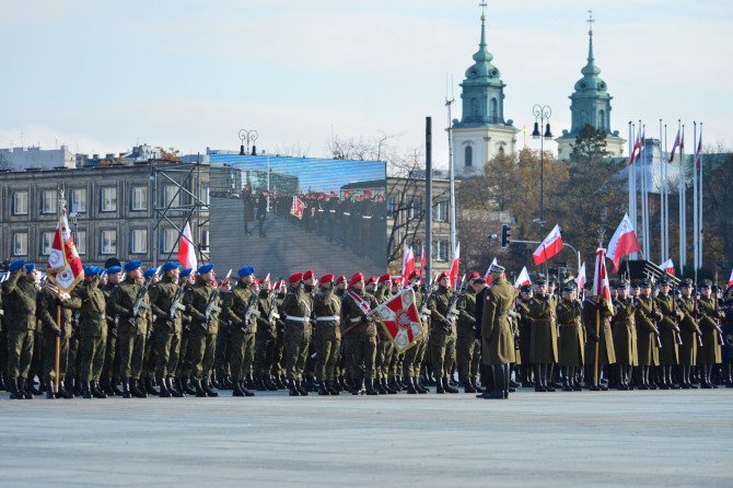 Obchody 101. rocznicy odzyskania niepodległości przez Polskę