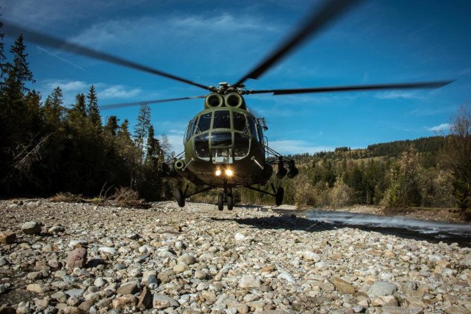 Szkolenie 25. BKPow. z udziałem Mi-8 i Mi-17