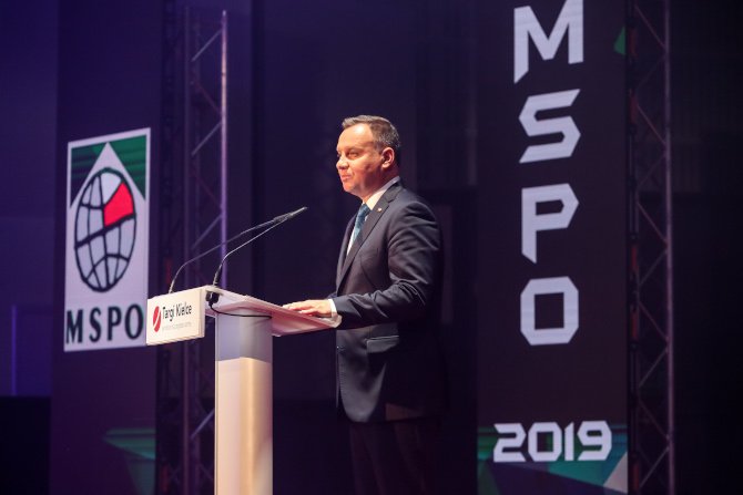 Prezydent RP Andrzej Duda objął MSPO 2020 Honorowym Patronatem