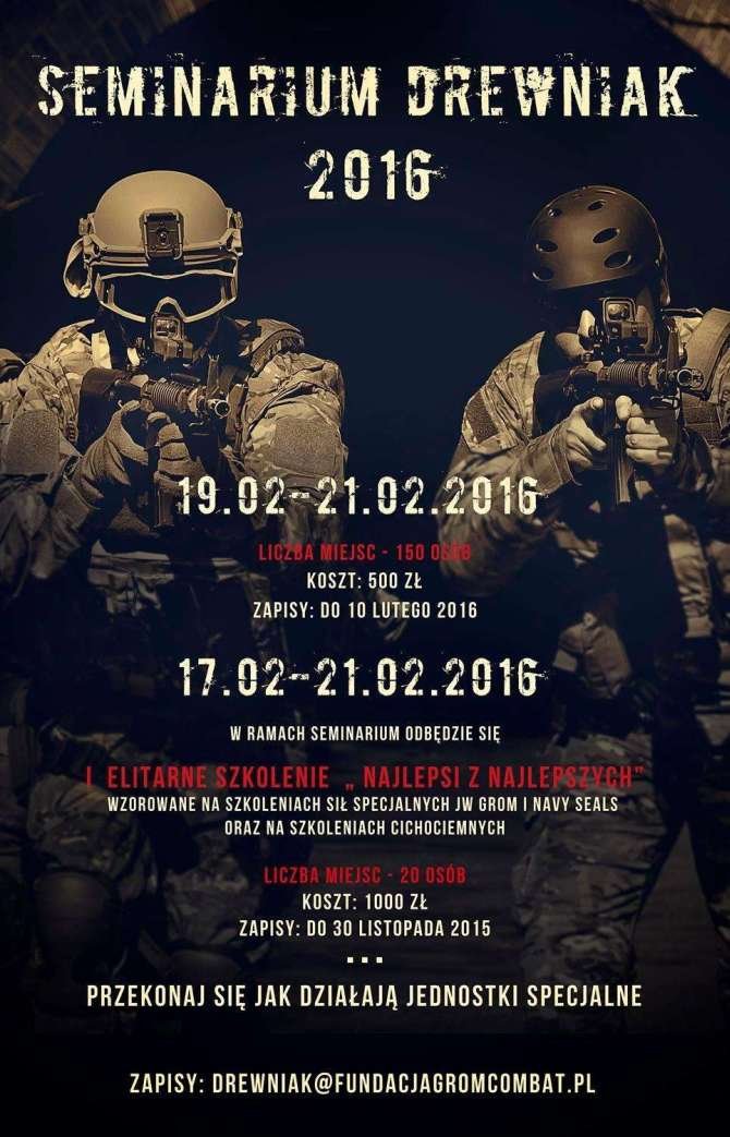 IX SEMINARIUM DREWNIAK - trwają zapisy! - galeria
