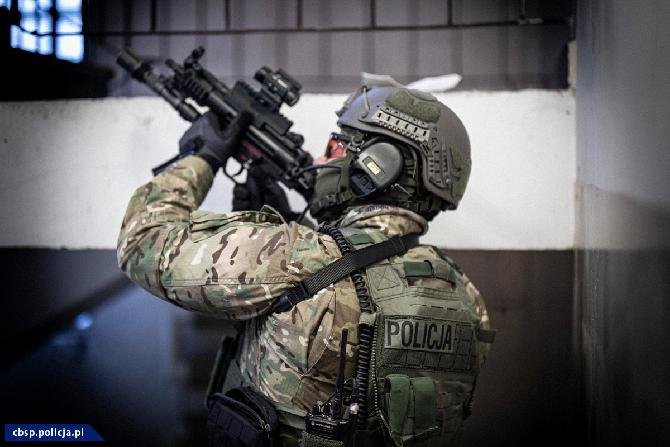 Szkolenie z taktyki „CQB” dla zespołów specjalnych CBŚP - galeria