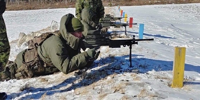Żołnierze 25 BKPow. ćwiczą w Kanadzie
