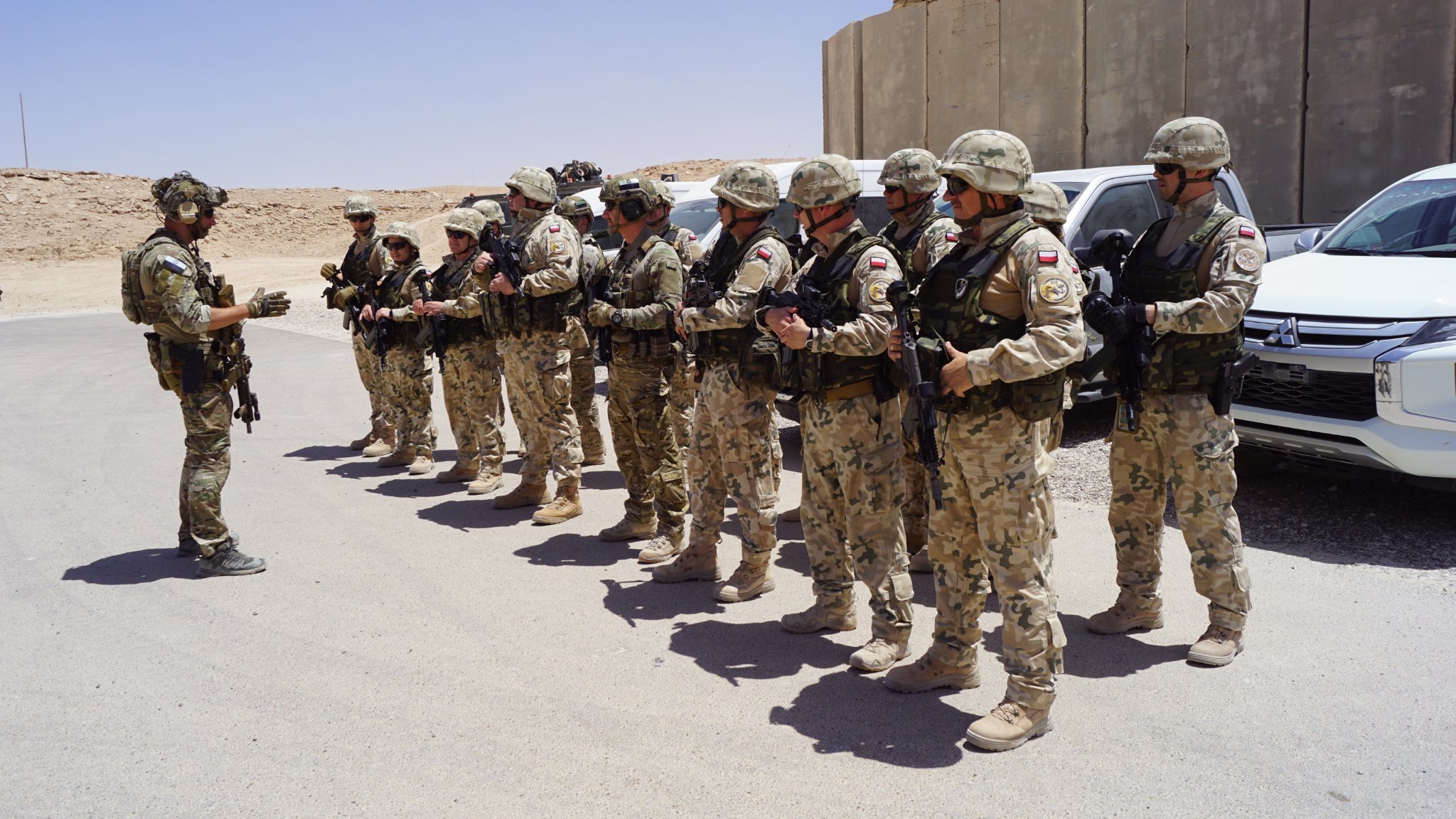 Szkolenie C-IED dla żołnierzy  XII zmiany PKW Irak