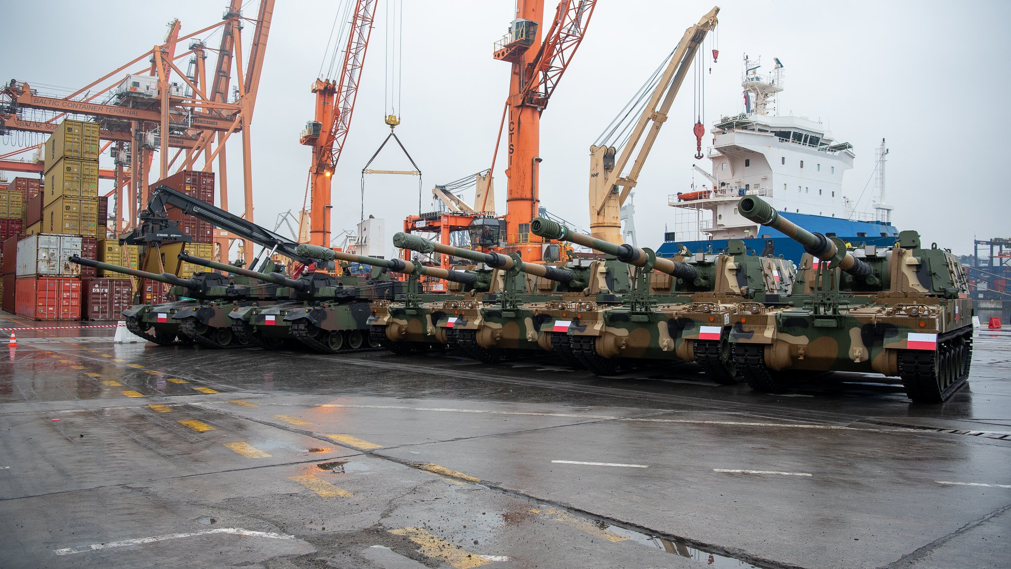 Koreański sprzęt wojskowy dotarł do Polski
