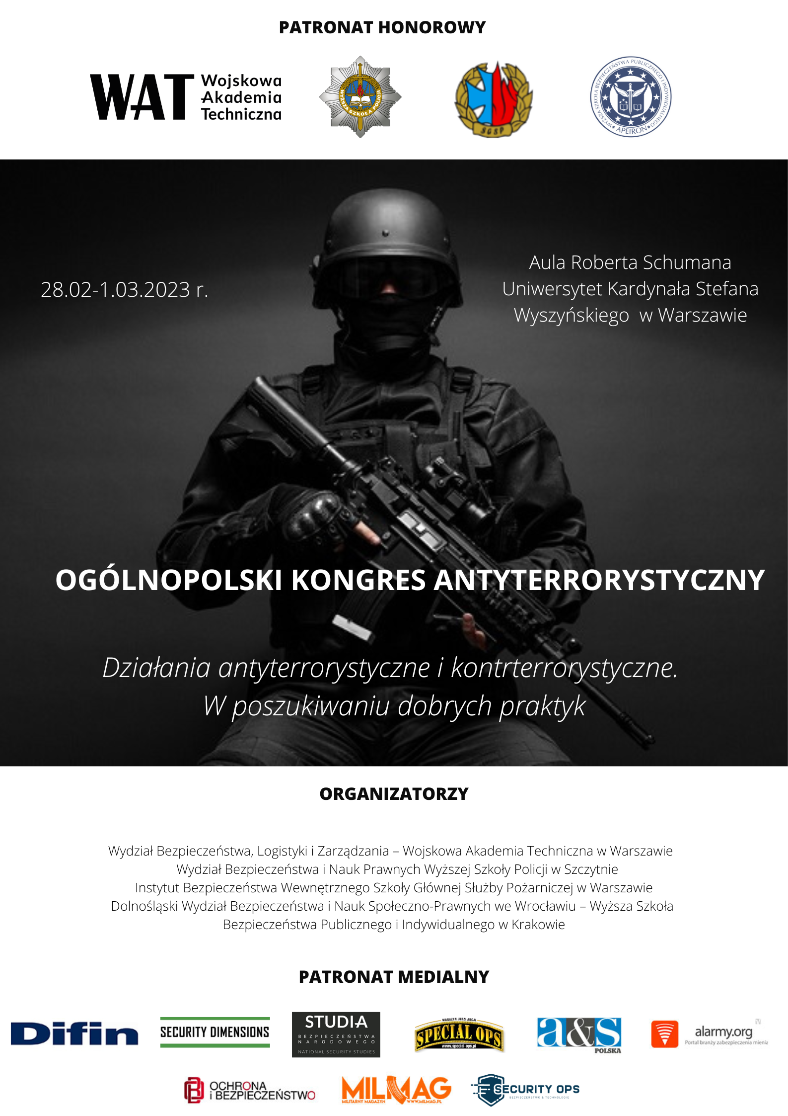 Ogólnopolski Kongres Antyterrorystyczny - galeria