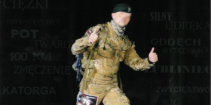 Żołnierz PJOS finisherem IX Setki Komandosa