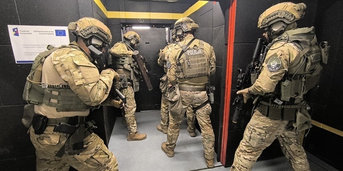 Trwa szkolenie wrocławskich kontrterrorystów z funkcjonariuszami ze Słowacji i Czech