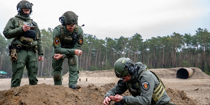 Szkolenie poligonowe Zespołu Interwencji Specjalnych Straży Granicznej w Krupskim Młynie