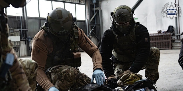Opolscy kontrterroryści organizatorami szkolenia z medycyny pola walki
