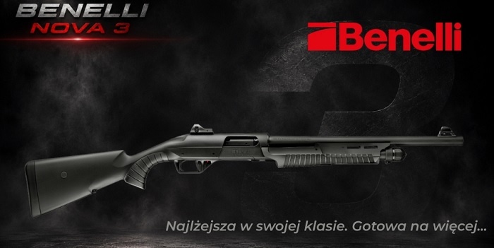 Benelli Nova 3 Tactical – nowoczesna definicja strzelby pump-action