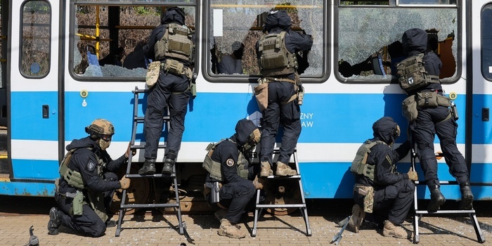 Ćwiczenia kontrterrorystyczne we Wrocławiu