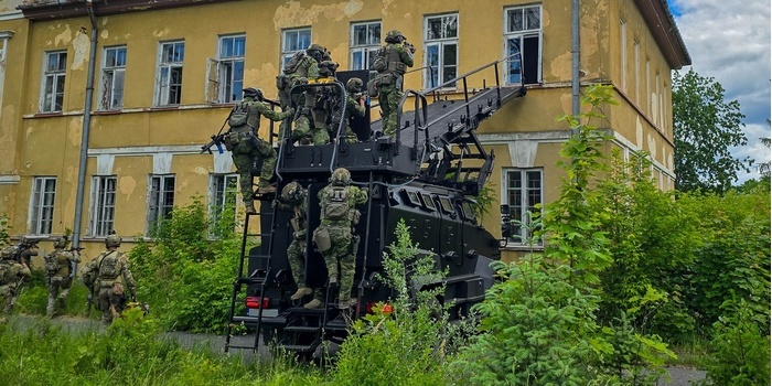 Funkcjonariusze WDTO MF szkolili się z Jednostką Wojskową Komandosów