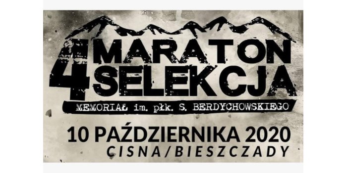 W październiku odbędzie się kolejny "Maraton-Selekcja - Memoriał im. płk Sławomira Berdychowskiego"