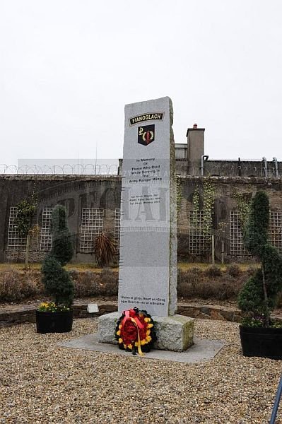 Skromny obelisk w Curragh Camp, z nazwiskami żołnierzy, którzy zginęli śmiercią tragiczną podczas służby w ARW: sierżant K. Marne (1987), RQS (Regimental Quartermaster Sergeant) P. Quirke (1998) i sierżant D. Mooney (2003).