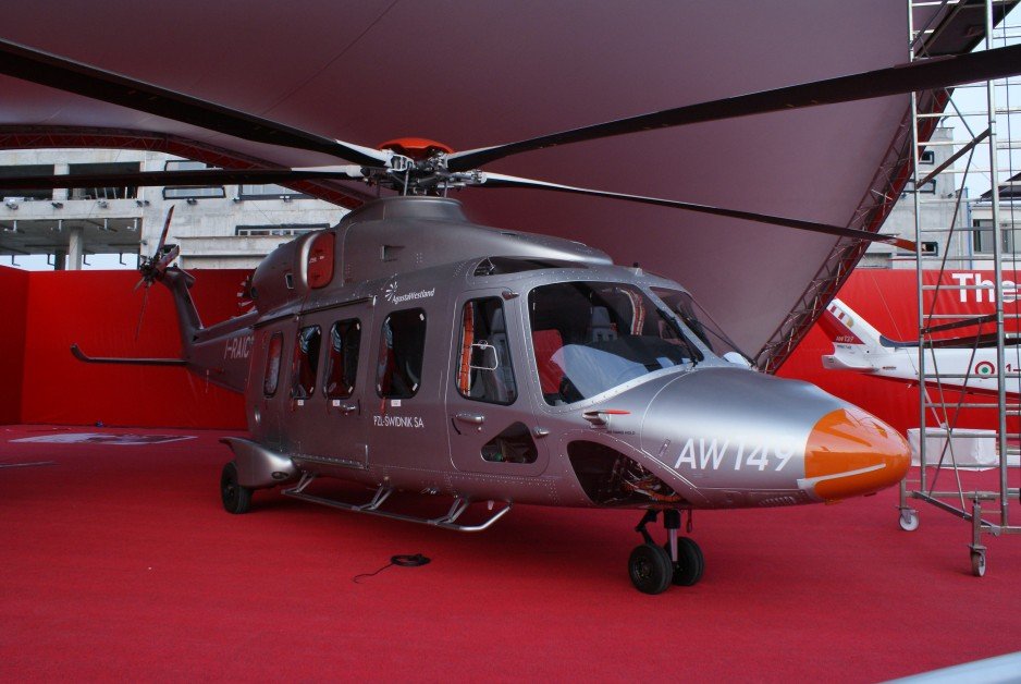 Jeden z najnowszych produktów firmy AgustaWestland, AW149, istnieje obecnie jako egzemplarze prototypowe