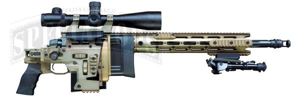 Modular Sniper Rifle (MSR) z lufami o długości 20, 24 i 27 cali na amunicję do wyboru: 7,62 mm NATO, .300 Win Mag lub .338 LM - przygotowaną przez Remington Defense jako rozwinięcie XM2010.