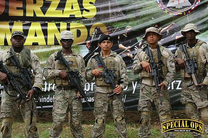 Belize: reprezentacja „Czarnych beretów” z kontrterrorystycznej grupy sił zbrojnych BSAG (Belize Special Assinment Group)