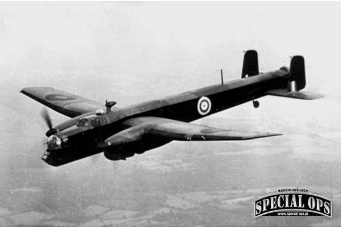 Brytyjski bombowiec Armstrong Whitworth Whitley Mk. V.