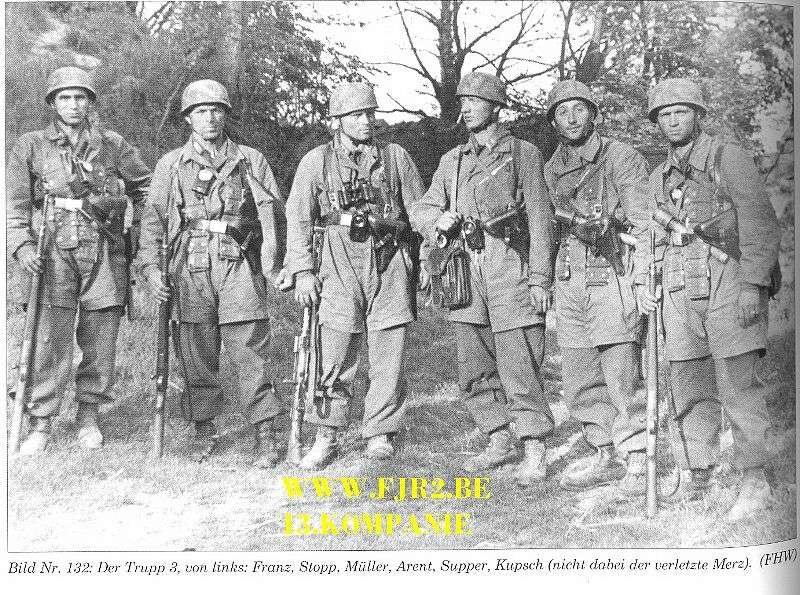Fot. 8. Żołnierze SG Granit, oddział nr 3, zdjęcie, na co wskazuje podpis, zostało wykonane podczas ćwiczeń w marcu 1940 roku