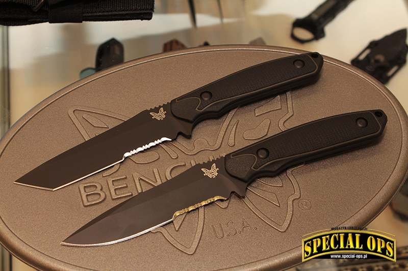 Noże Benchmade 167 SBK i 169 SBK (zmodernizowana wersja serii Nimravus).