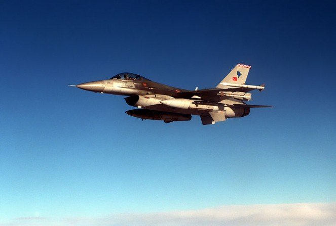F-16C sił powietrznych Turcji Fot. USAF