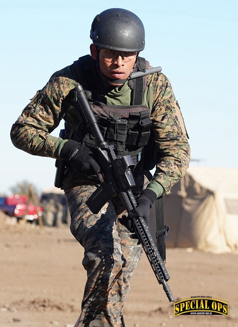 Operator gwatemalskiej Brigada de Fuerzas Especiales „Kaibiles”; fot. DVIDS/US Army National Guard 113th Mobile Public Spc Agustin Montanez
