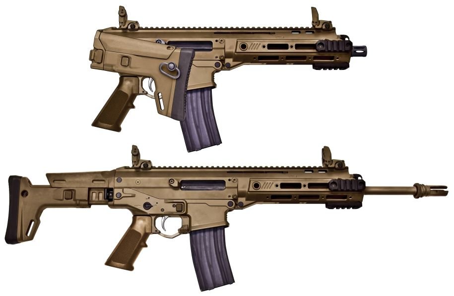 Uproszczona, lżejsza, ale pozbawiona możliwości szybkiej wymiany lufy dmiana ACR, proponowana przez Remington Defense w konkursie Individual Carbine...