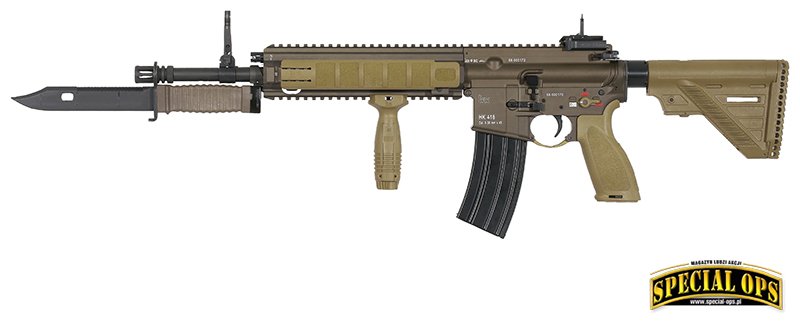 HK416 A5 z lufą 14,5-calową.