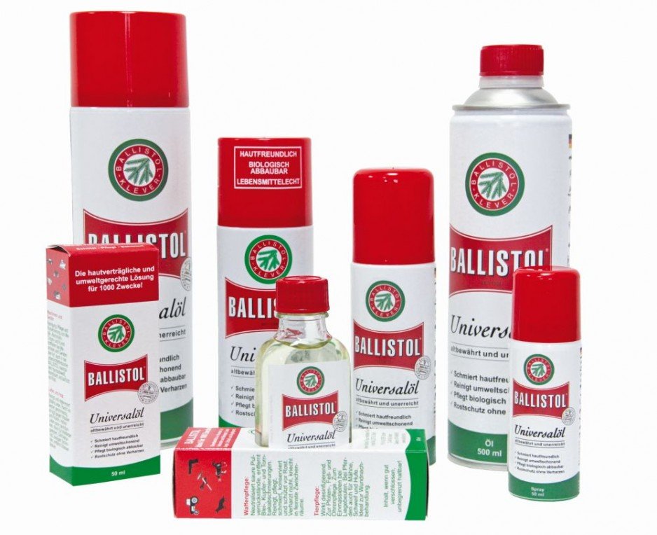 Preparaty do czyszczenia i konserwacji broni Ballistol Universal