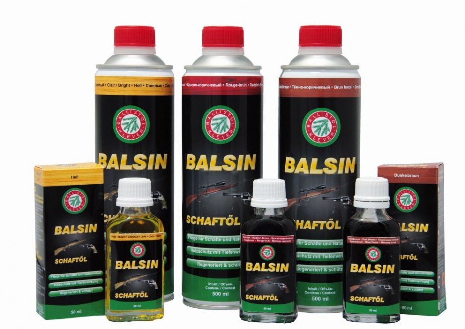 Preparaty do czyszczenia i konserwacji broni - Balsin