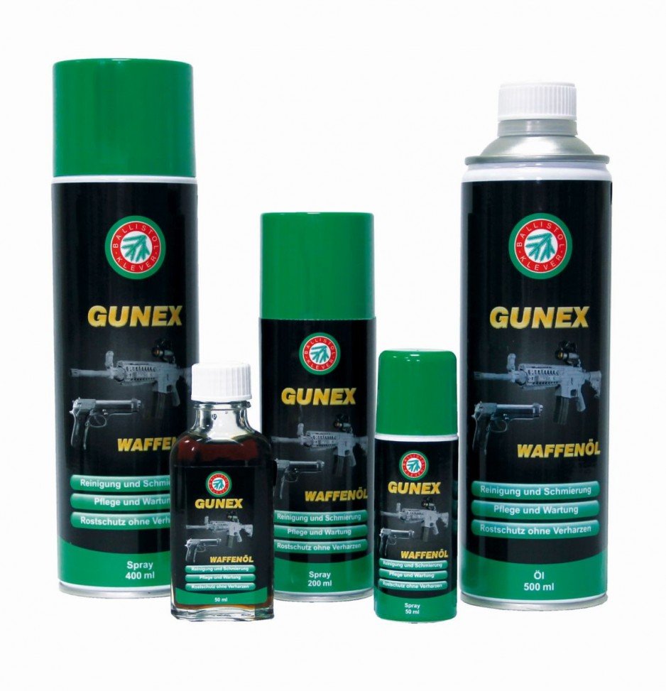 Preparaty do czyszczenia i konserwacji broni - Gunex