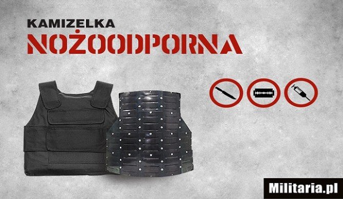 Kamizelka nożoodporna &ndash; nowość w ofercie sklepu Militaria.pl Autor zdjęcia: Militaria.pl