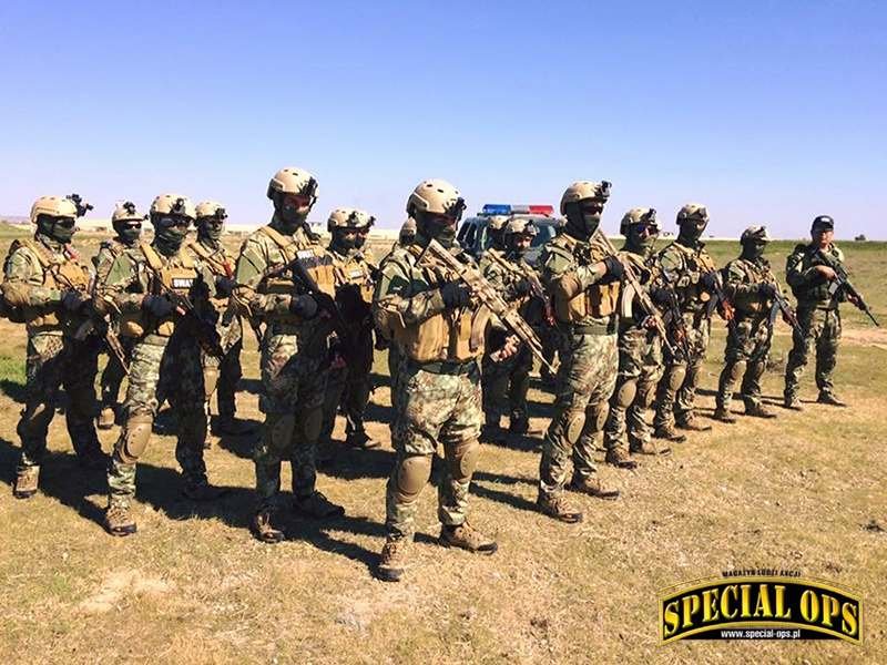 4. Kirkuk DT, czyli Task Force Black w mundurach w kamuflażu Kryptek Mandrake.