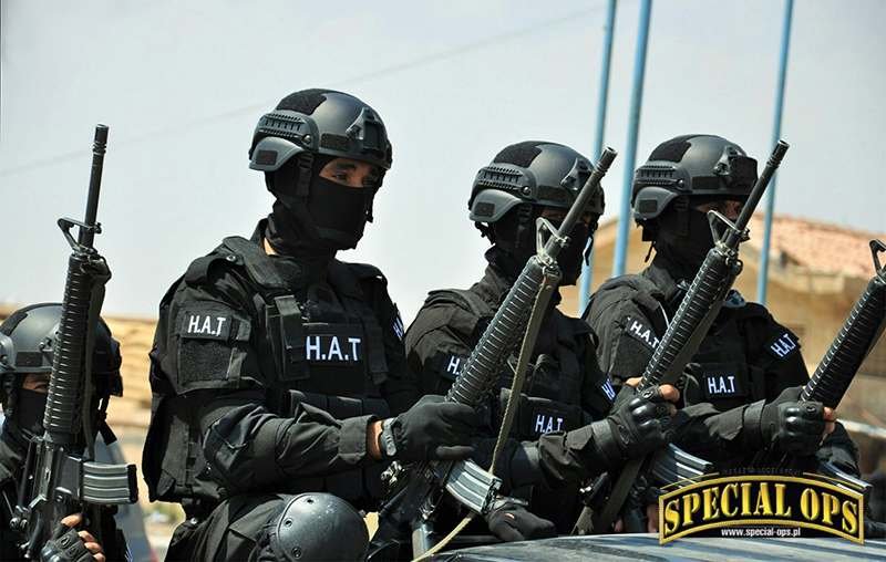 HAT, czyli SWAT sił bezpieczeństwa Rożawy.