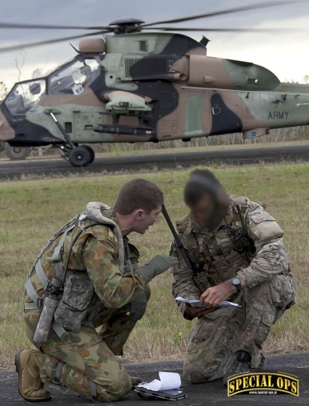 5. Komandosi z rezerwy uczestniczą w wielu ćwiczeniach z siłami powietrznymi Australii (RAAF) i wykonując zadania specjalne na rzecz regularnych wojsk lądowych (3); fot. Australian DoD