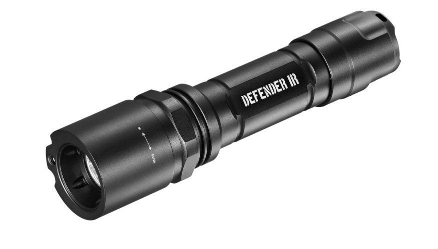 Latarka taktyczna LED + IR: Defender IR - Model: THH0126