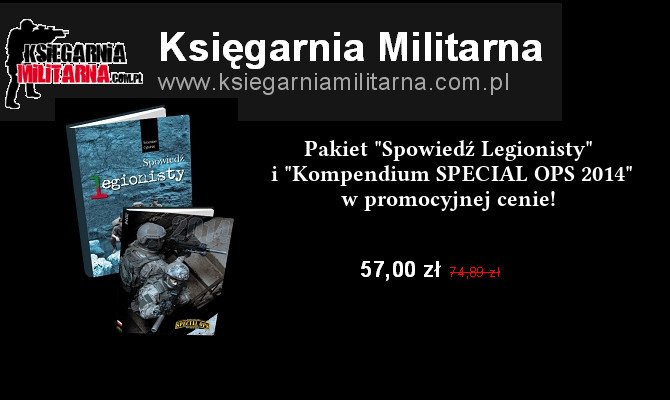 Pakiet "Spowiedź Legionisty" i "Kompendium SPECIAL OPS 2014"