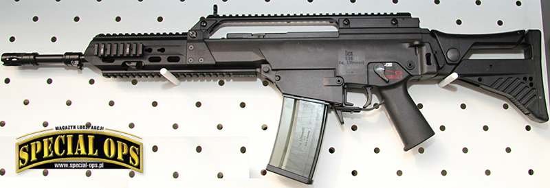 Warszawski Cenrex przedstawił m.in. duży wybór broni renomowanej niemieckiej firmy Heckler & Koch GmbH