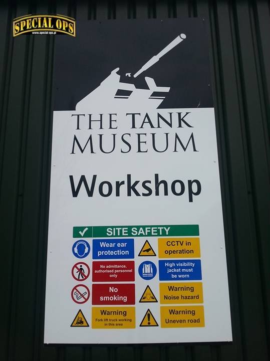 Muzeum Czołgów (The Tank Museum) w Bovington w Dorset.