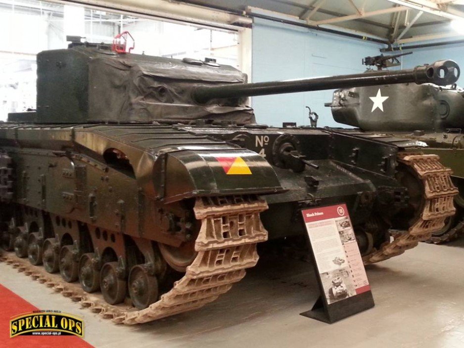 "Black Prince" - Muzeum Czołgów (The Tank Museum) w Bovington w Dorset.