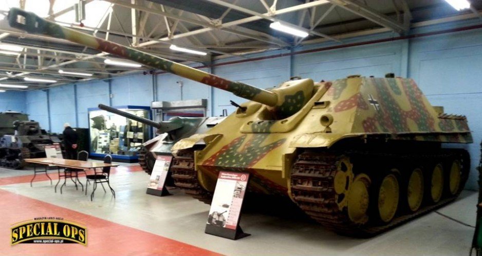 Jagdpanther (SdKfz 173) - Muzeum Czołgów (The Tank Museum) w Bovington w Dorset.