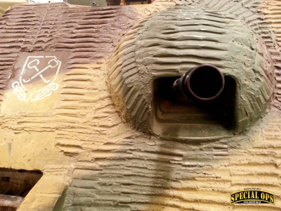 Panzerkampfwagen VI „Königstiger”, Tiger II (SdKfz182) - Muzeum Czołgów (The Tank Museum) w Bovington w Dorset.