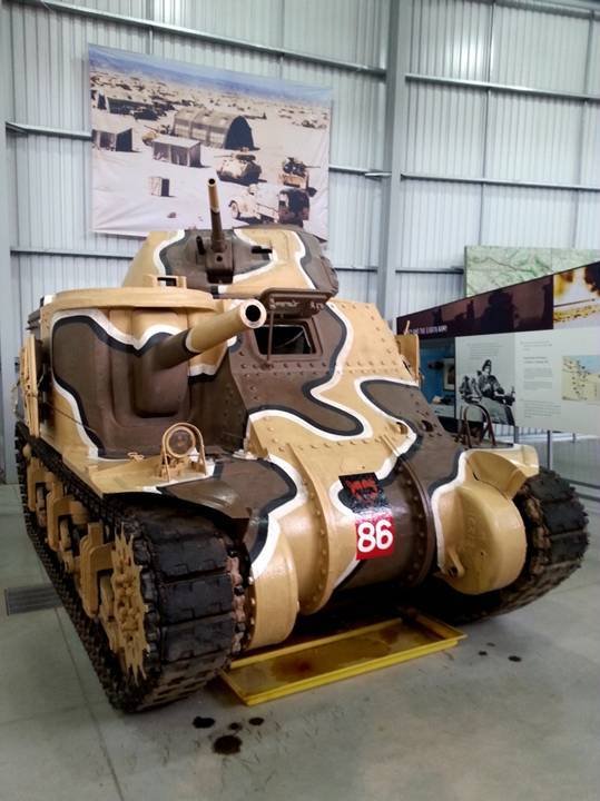 M3 General Lee - Muzeum Czołgów (The Tank Museum) w Bovington w Dorset.